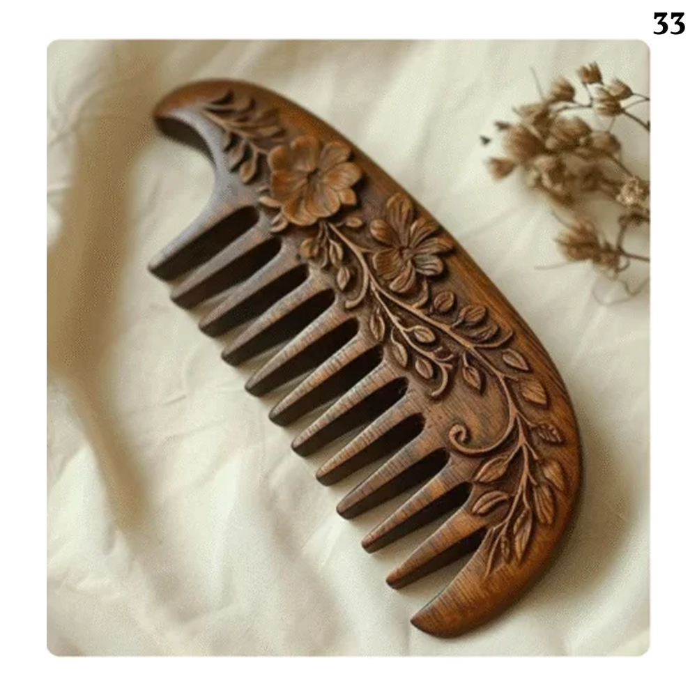 Handmade-wooden-comb-traditional-design
