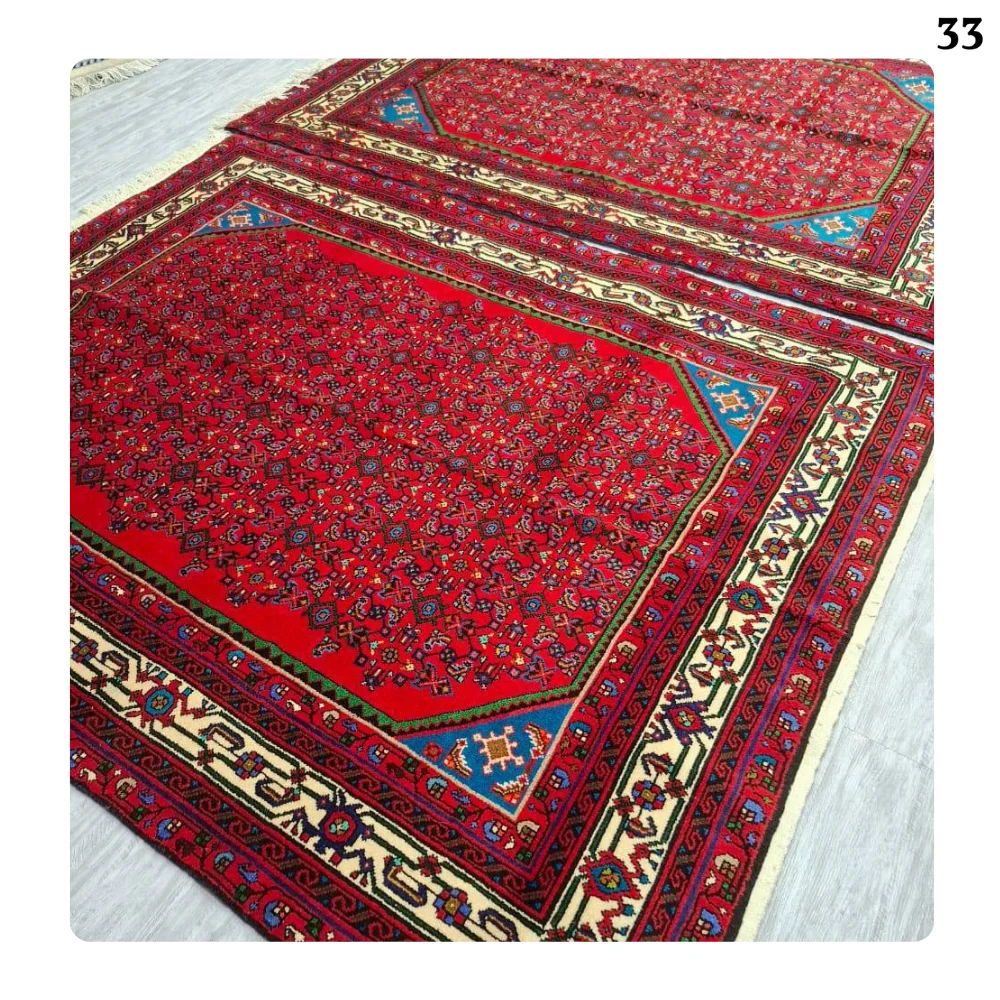 جفت فرش دستباف نو اکبند