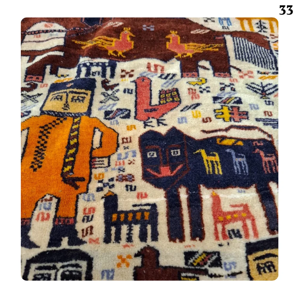 Antique Houshang Shah Rug