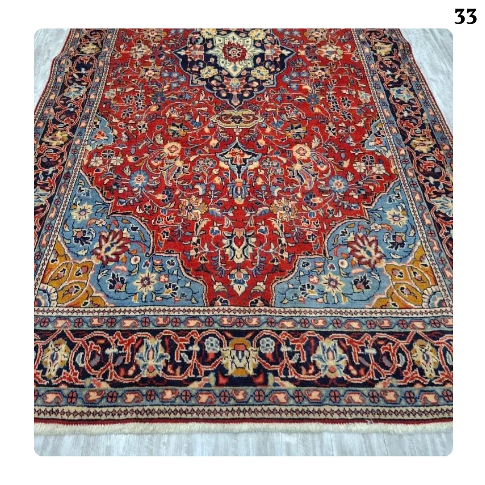 Handmade Sarouk rug