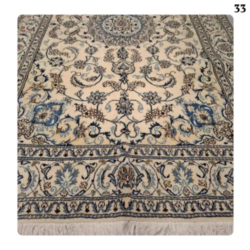 New six-meter carpet, Nain weave, 9 layers