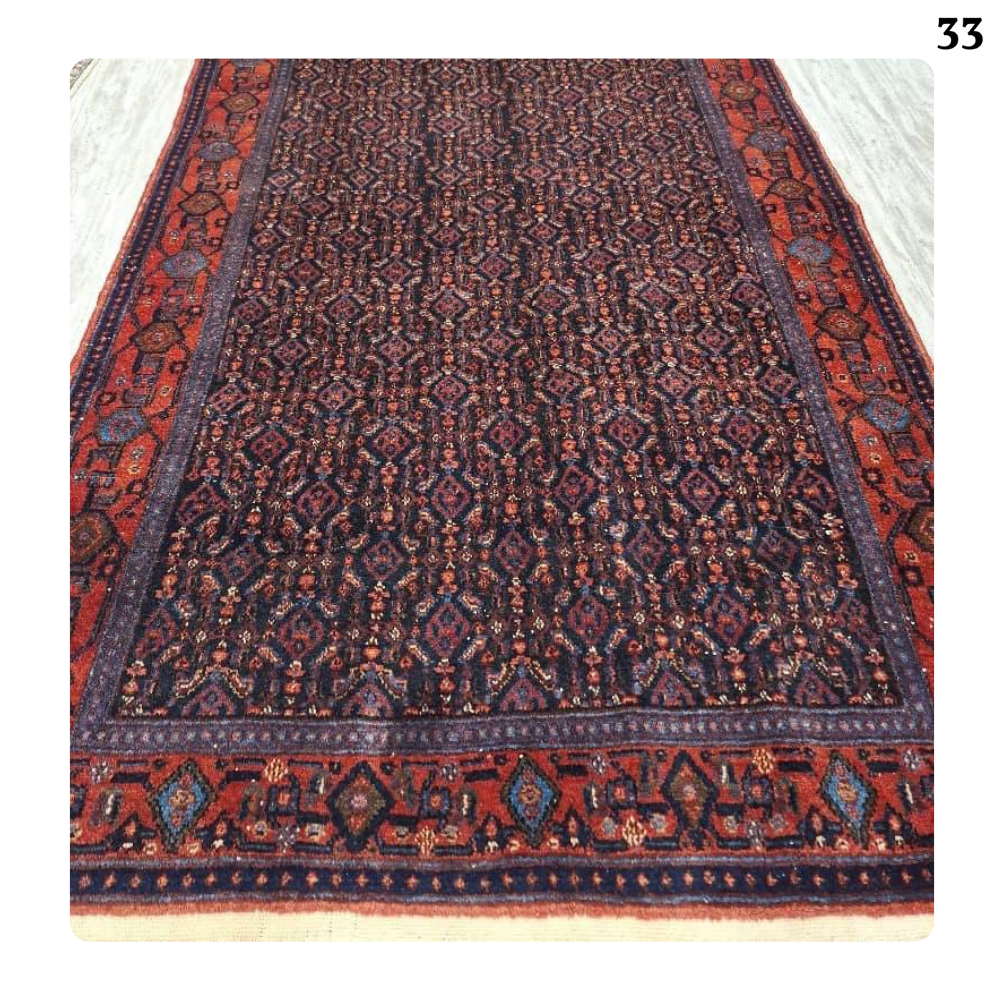 Sanandaj handmade carpet, single weave