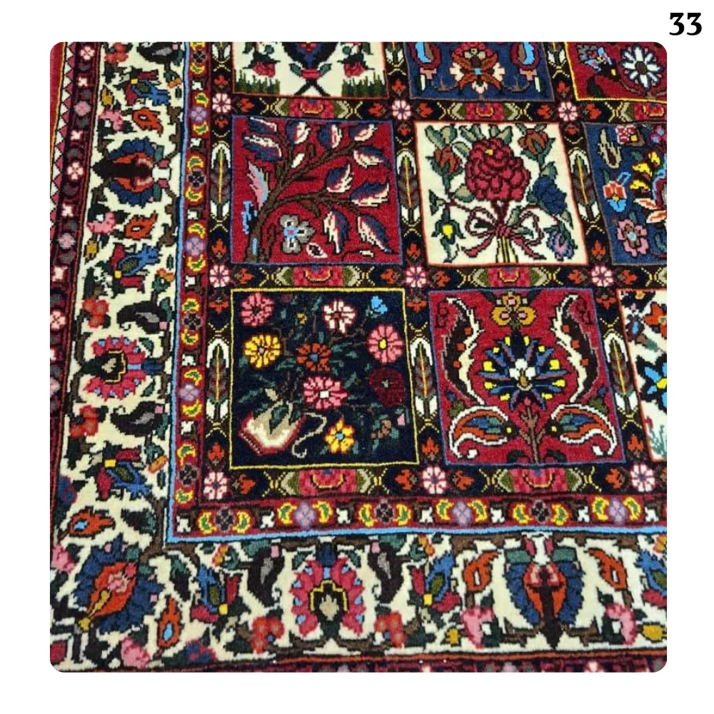 قالیچه بختیار نقش خشتی