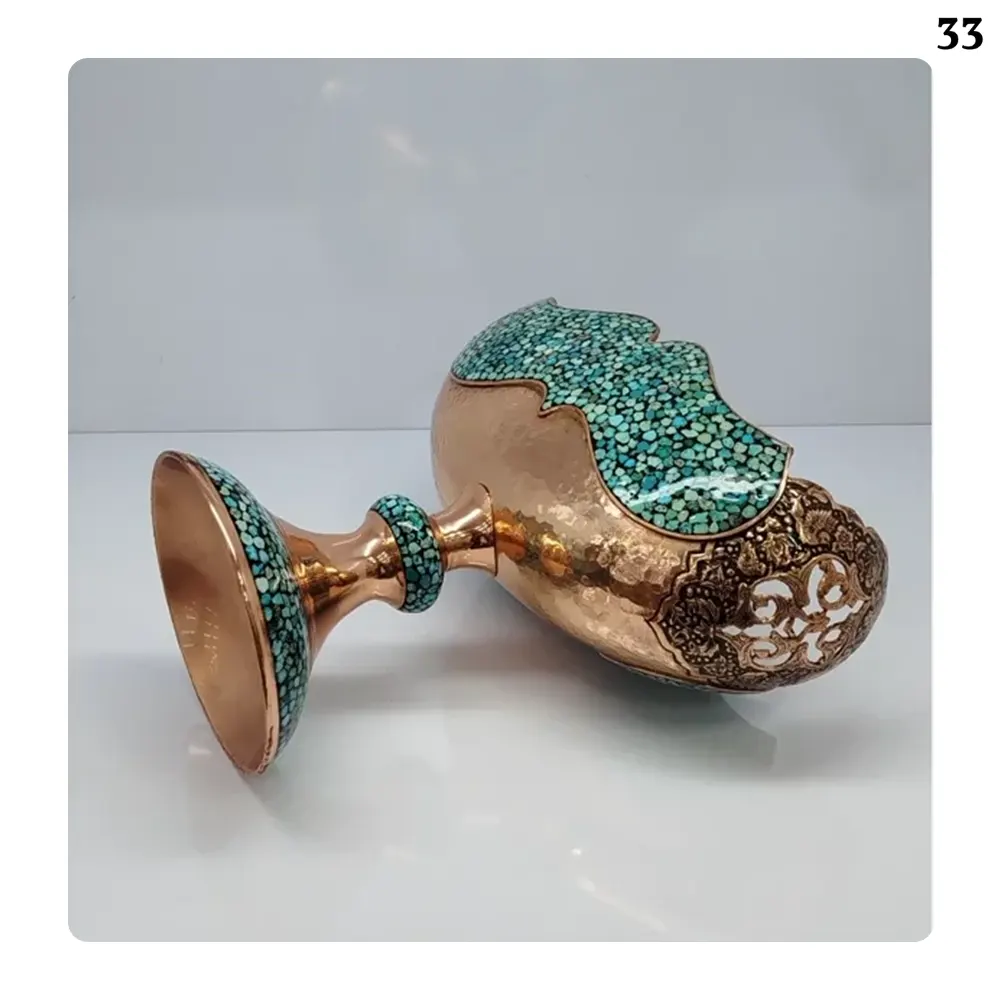 کشکول قلم زنی فیروزه کوبی