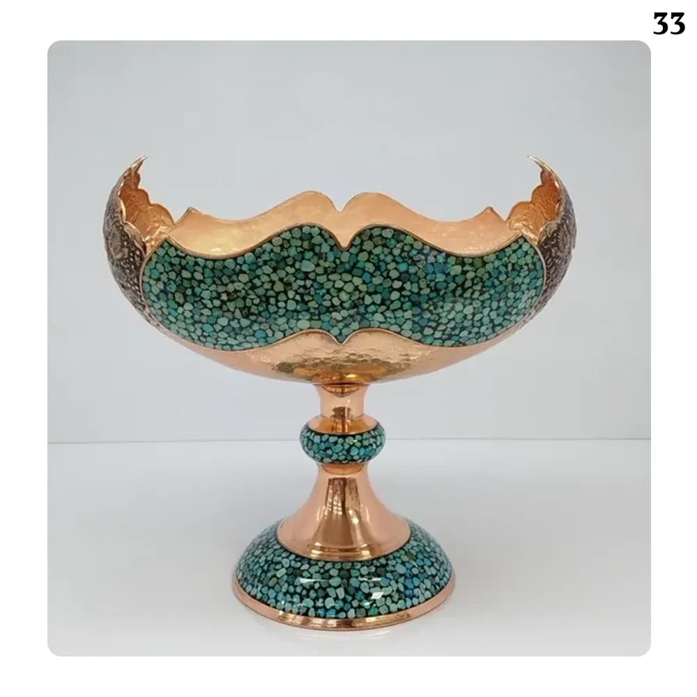 کشکول قلم زنی فیروزه کوبی