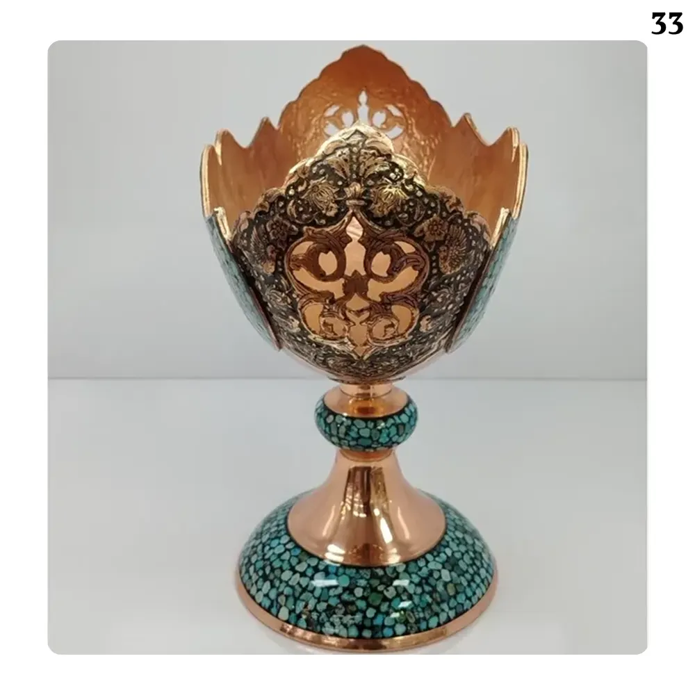 کشکول قلم زنی فیروزه کوبی