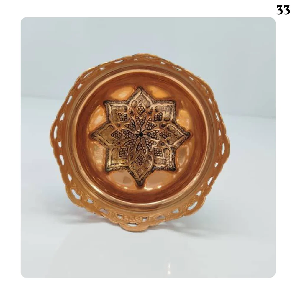 آجیل خوری قلم زنی فیروزه کوبی