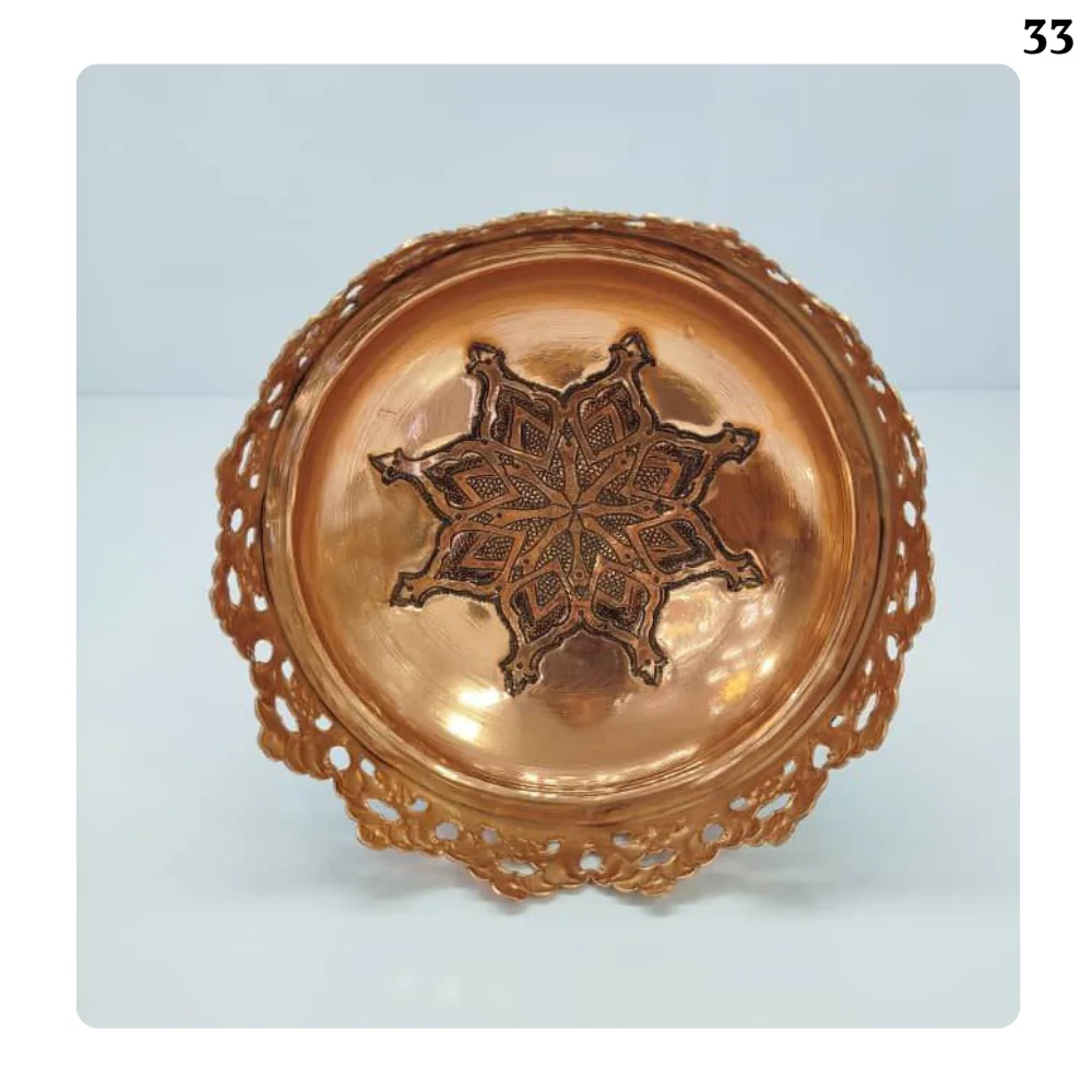 آجیل خوری قلم زنی فیروزه کوبی