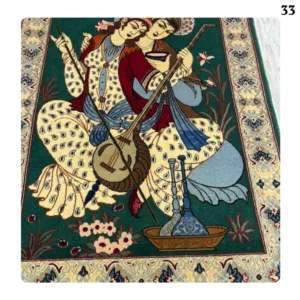 Zarcharak Isfahan Rug-1
