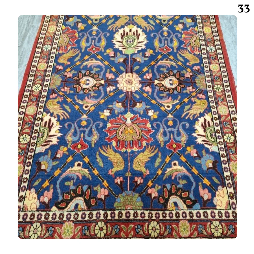 Zar‘ o Nim Varamin Rug
