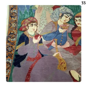 Handwoven Isfahan Carpet